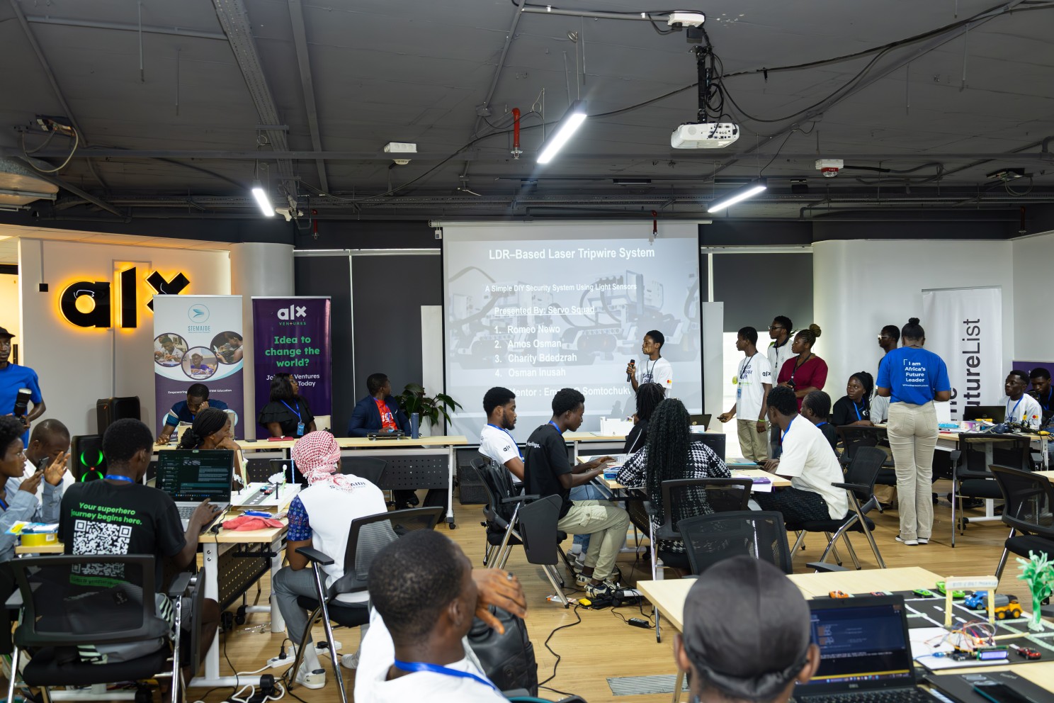 Hack. Build. Inspire: What Went Down at the ALX × STEMAIDE Robotics Hackathon