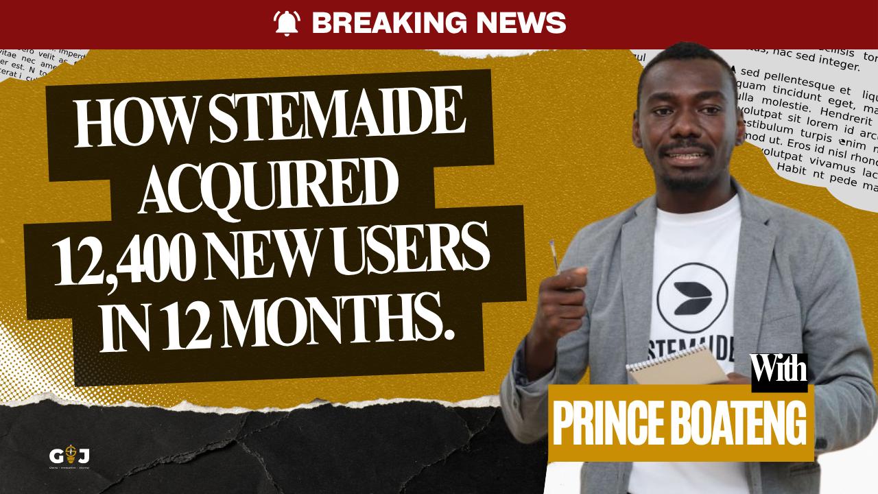 How STEMAIDE Acquired 12,400 New Users In 12 Months.